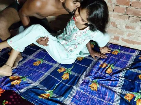 A girl got wet in the rain, I gave her new clothes so that she doesn't feel cold and fucked her